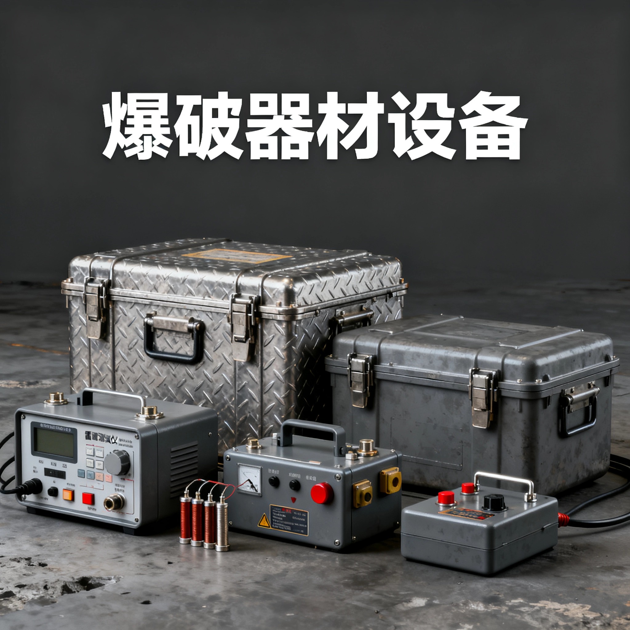 文教镇爆破工程师的“兵器库”：常用器材一册通